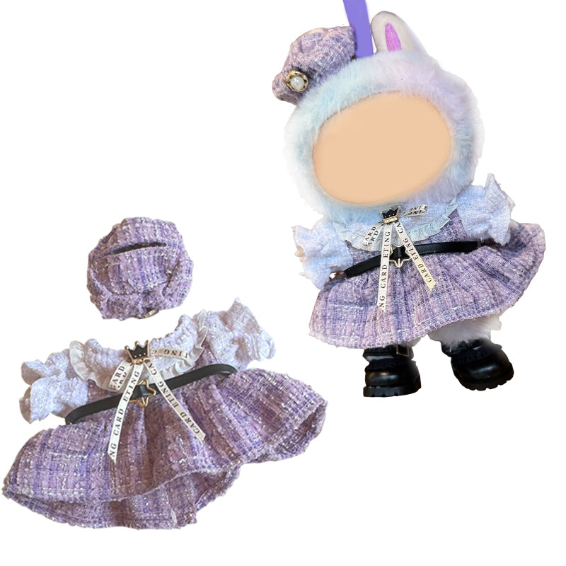 [WY-26]Violet Dream set-for 17cm Dolls (Labubu-Optimized Fit）
