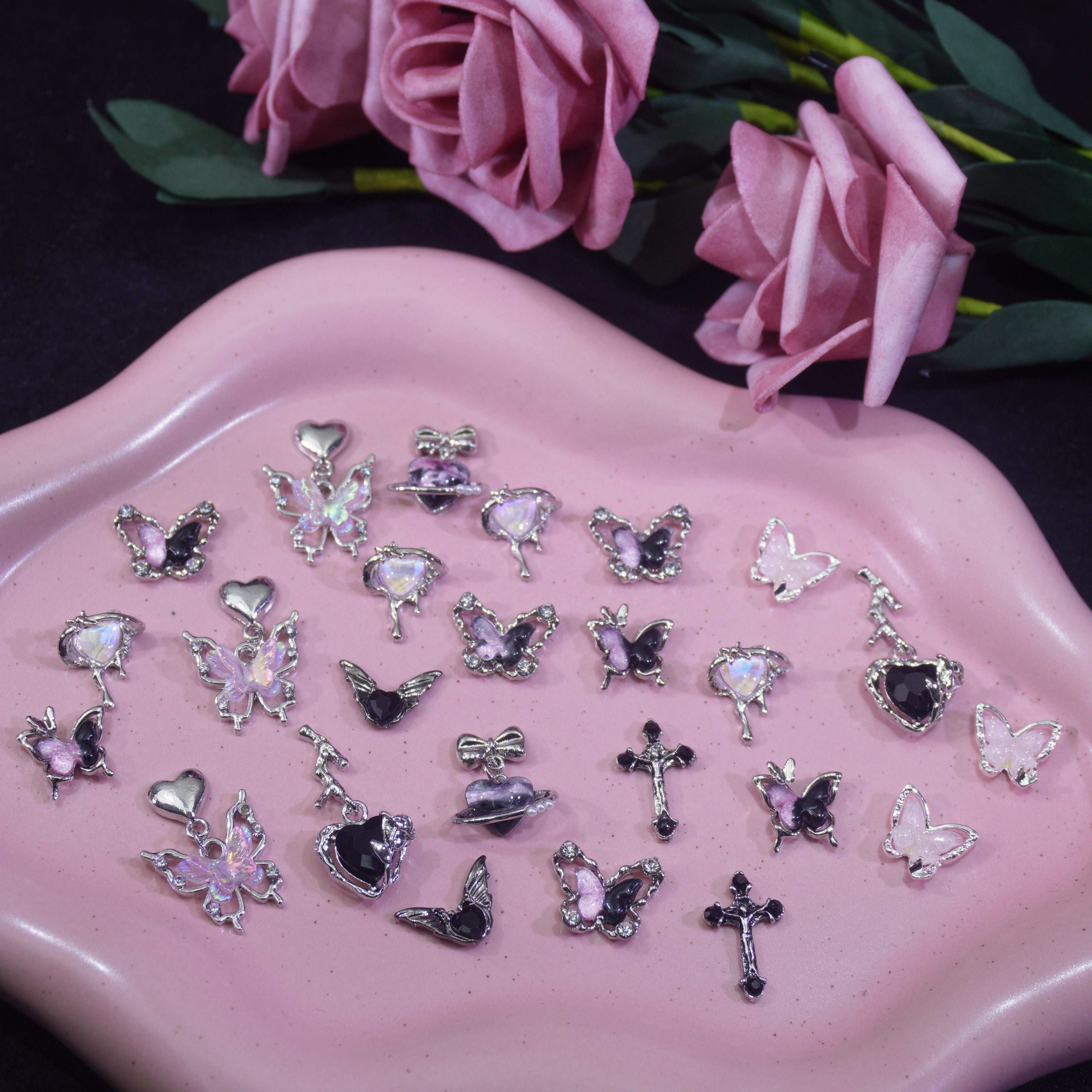 Astral Wings-Shine Shine DIY Metal Nail Charms