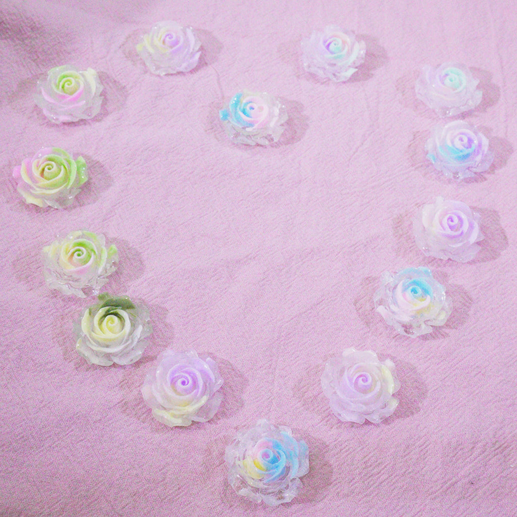 Vibrant Blossom - Shine Shine DIY Resin Nail Charms