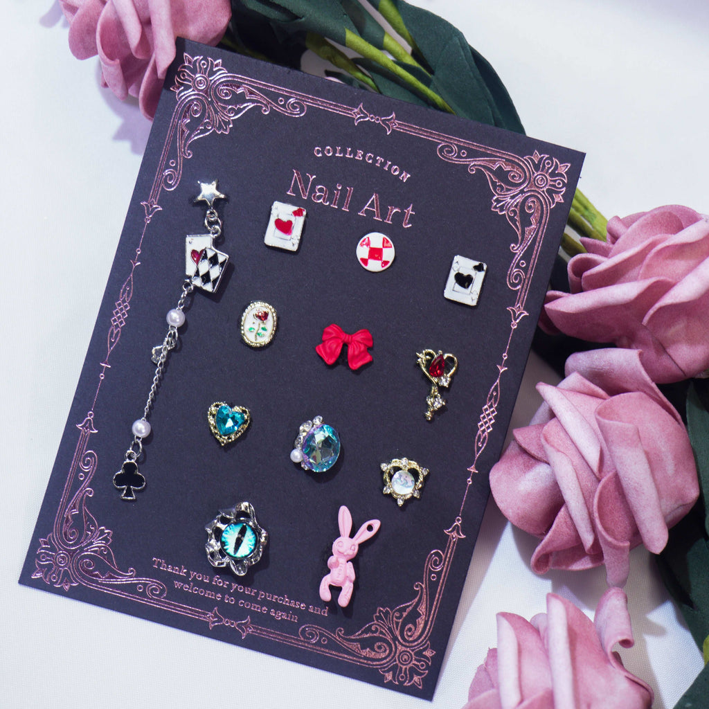 Alice's Twisted Time -Shine Shine DIY Metal Nails Charms