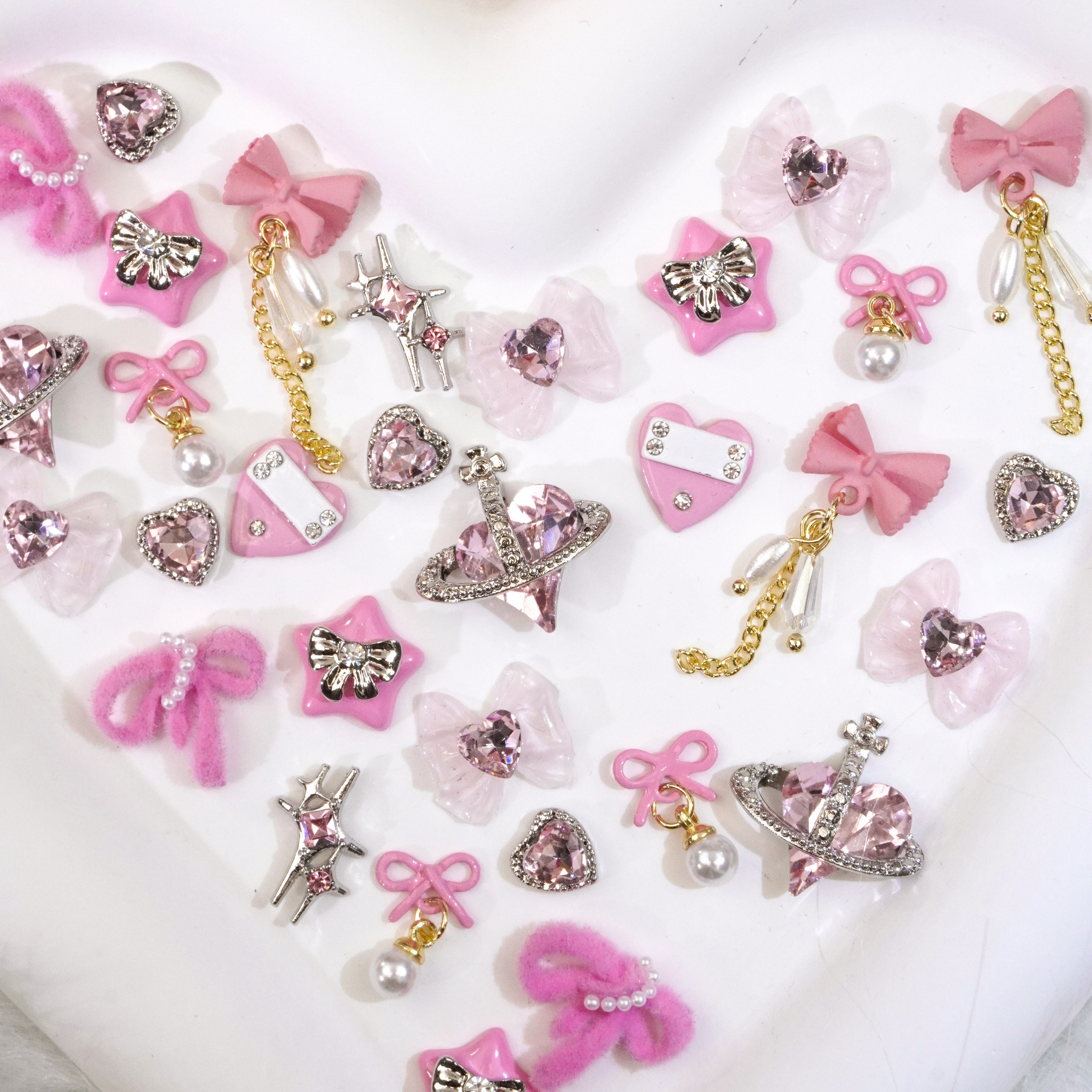 Pink Punk-Shine Shine DIY Metal Nail Charms