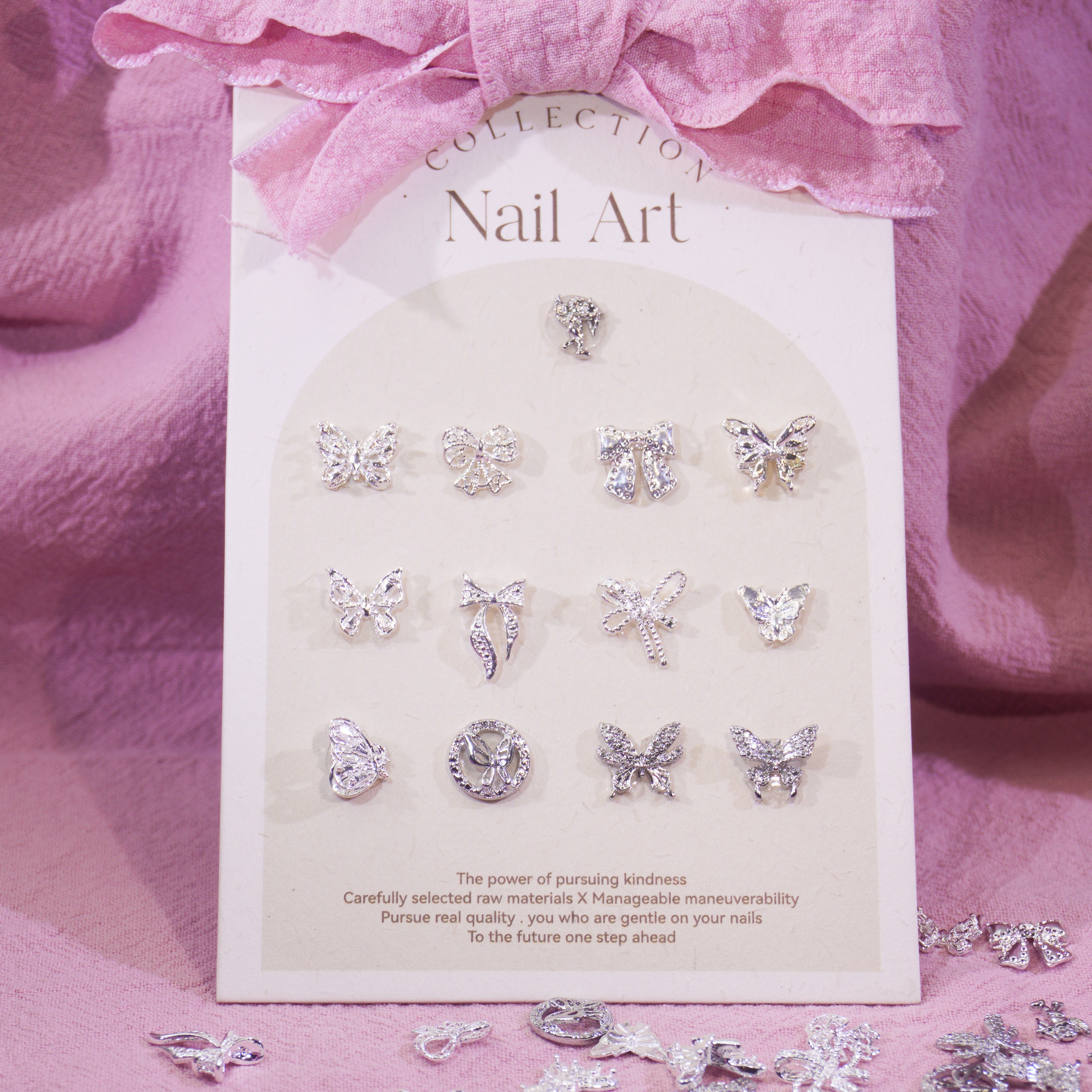 Moonlit Butterfly-Shine Shine DIY Metal Nail Charms