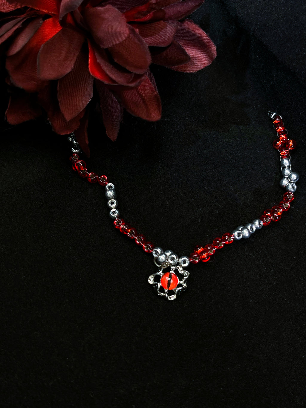 Scarlet Gaze - DIY Mini Bead Bracelet Kit - Shine Shine DIY