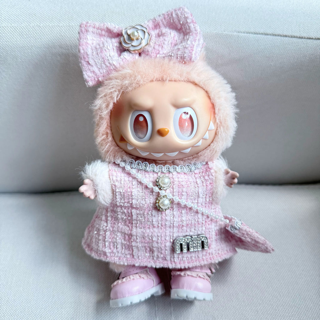 ชุดเครื่องรางลูกไม้ลอยน้ำสำหรับตุ๊กตาขนาด 17 ซม. (Labubu-Optimized Fit)