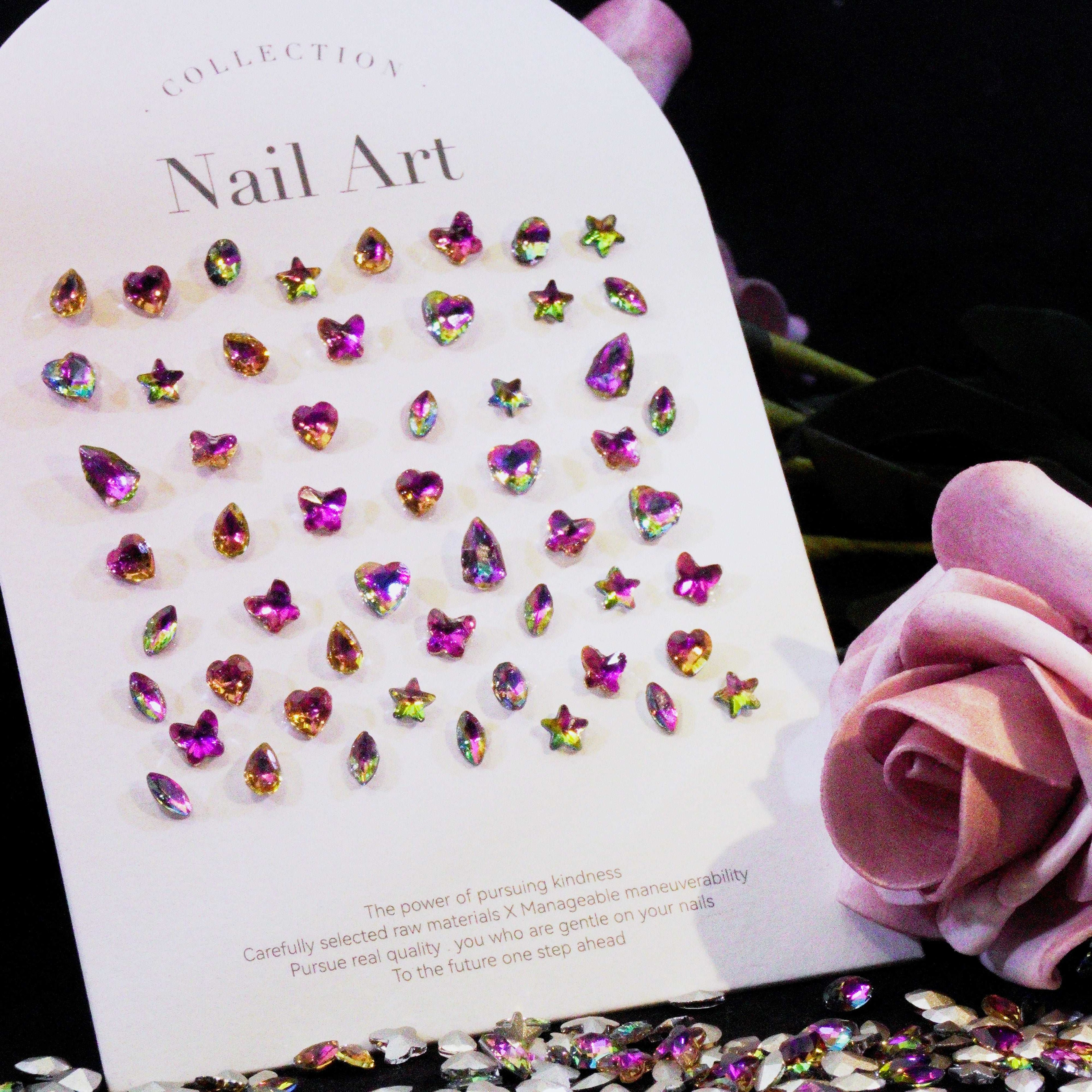 Sunset Sugar-Shine Shine DIY Glass Nail Charms