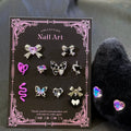 Violet Venom-Shine Shine  DIY Metal Nail Charms