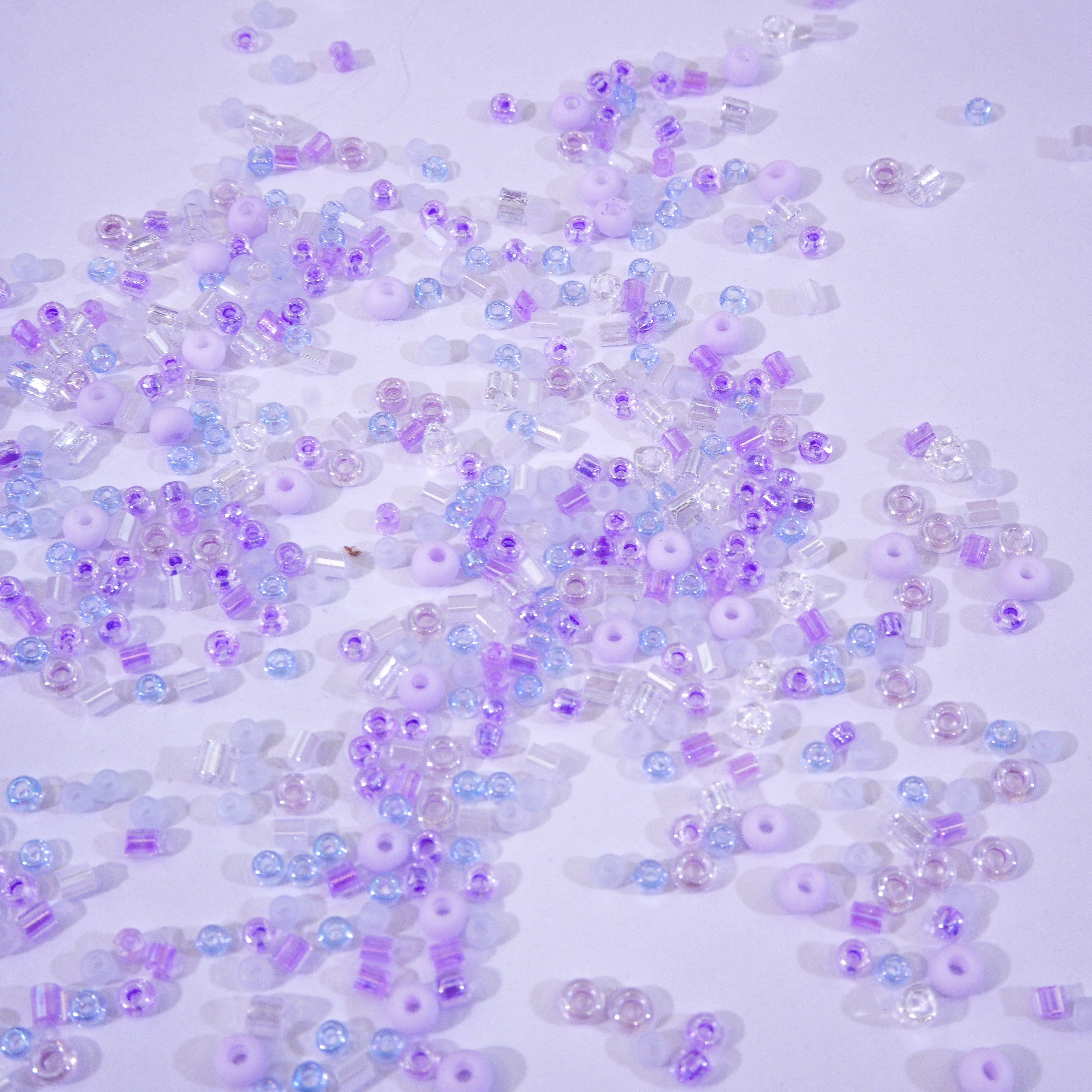 Gelatina de uva - mini cuentas de semillas