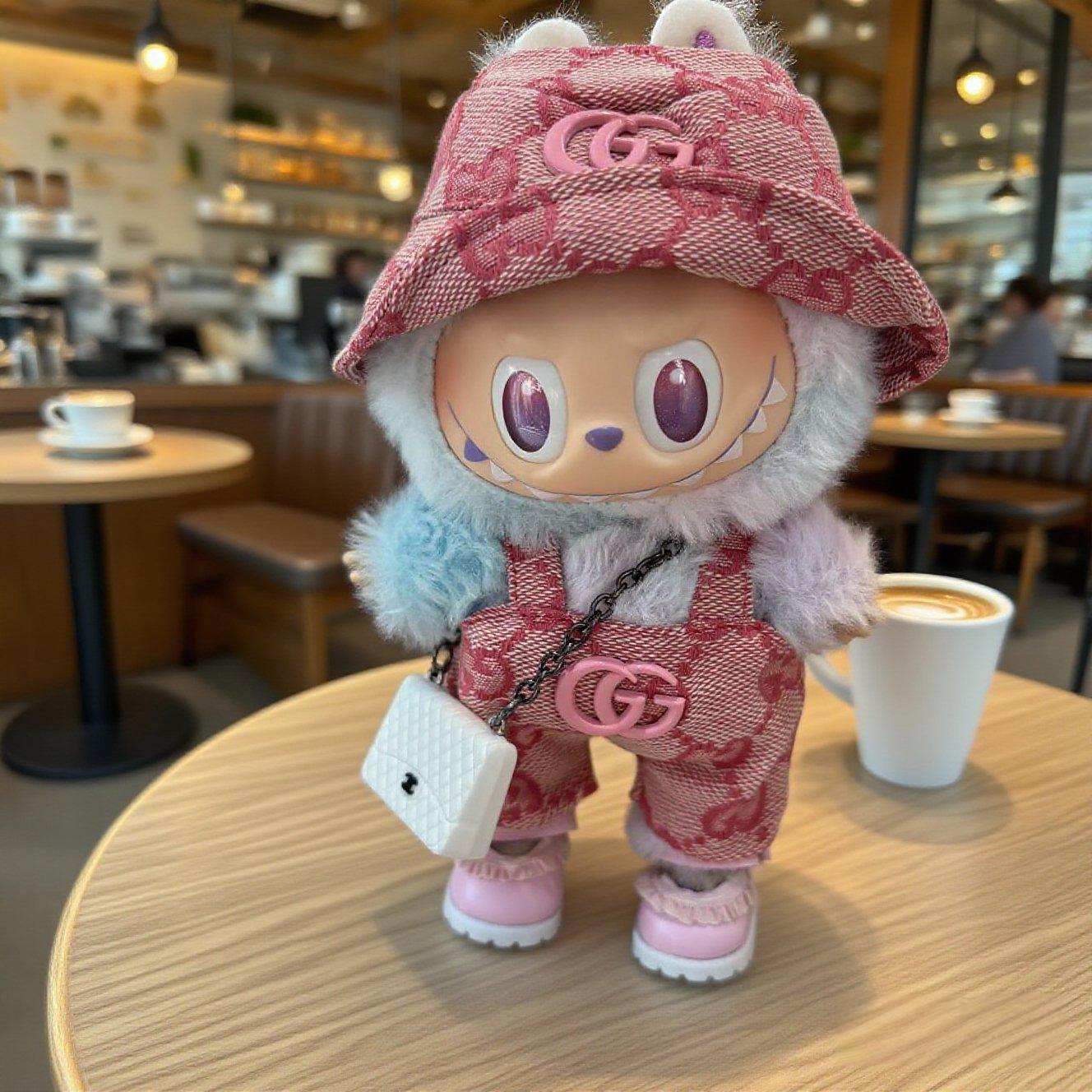 All Luxury Bag for 17cm Dolls (Labubu-Optimized Fit）