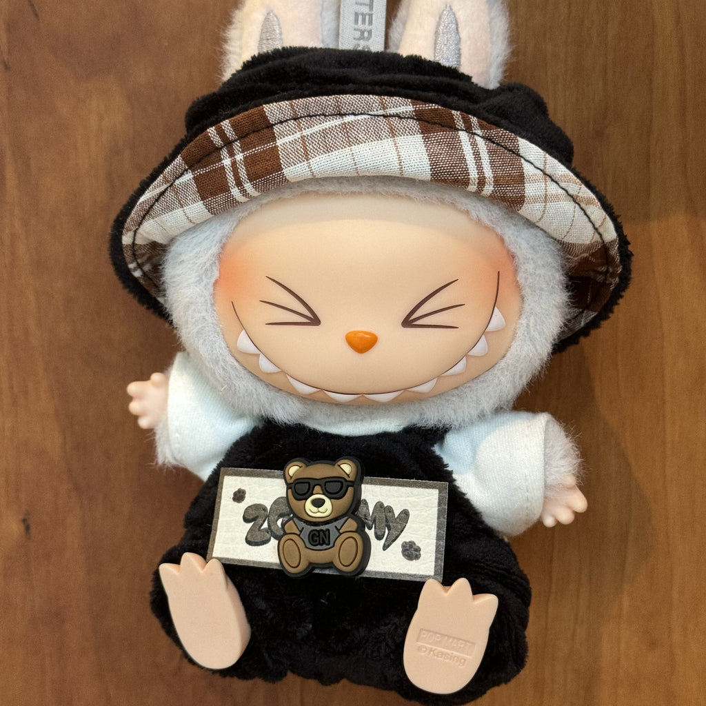 [WY-01]Bourbon Bear set-for 17cm Dolls (Labubu-Optimized Fit）