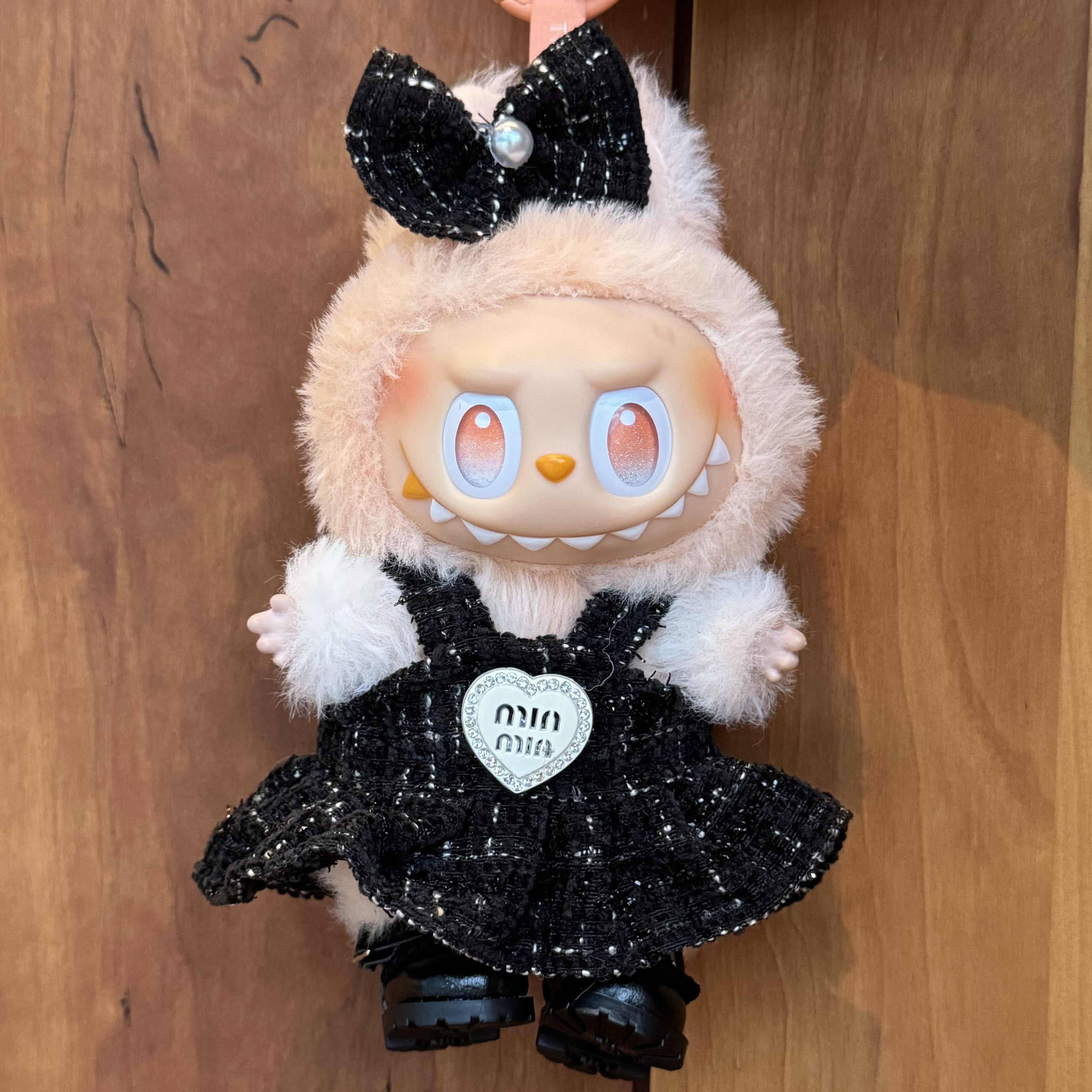 [WY-02]Mina Noire set-for 17cm Dolls (Labubu-Optimized Fit）