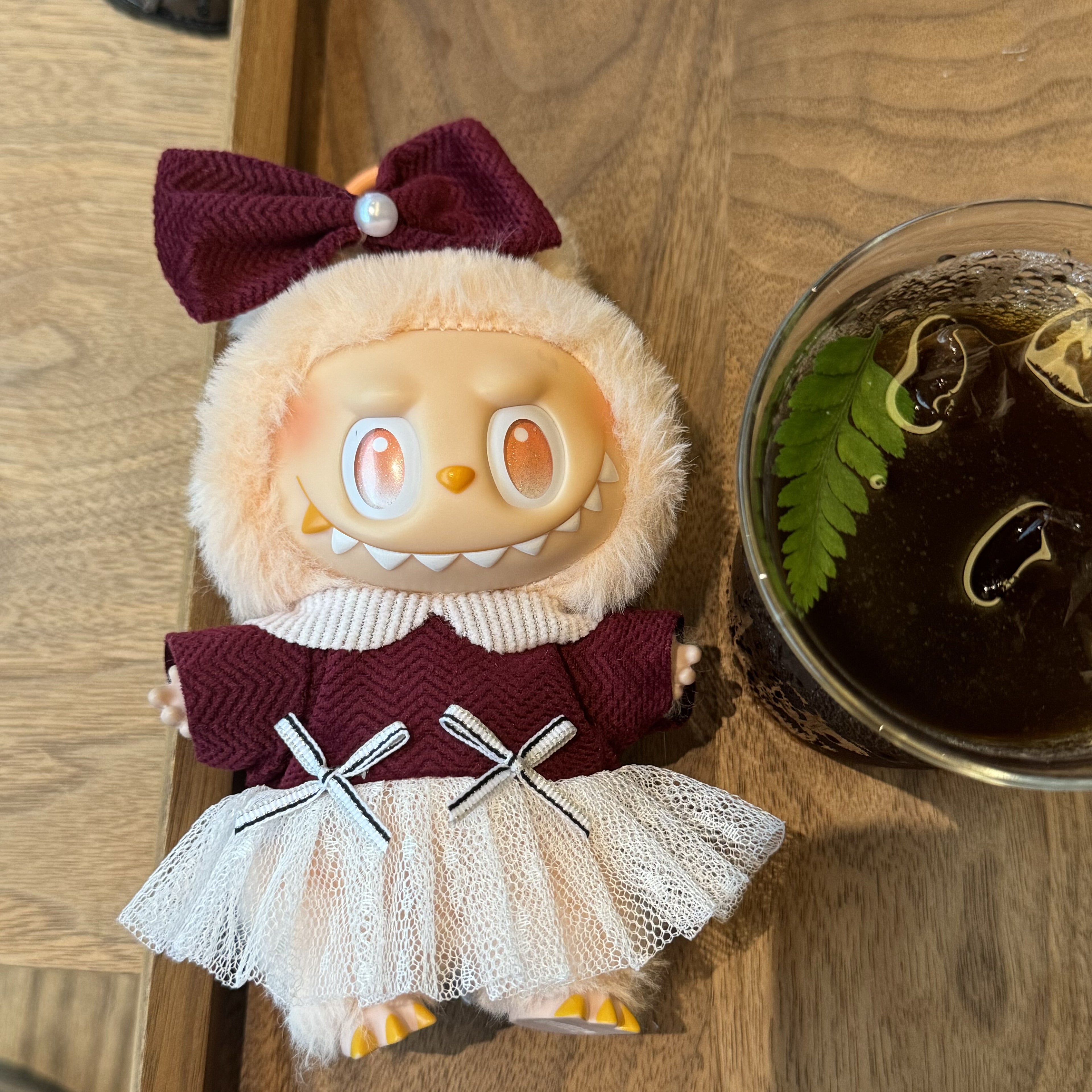 [WY-25]Velvet Minuet set-for 17cm Dolls (Labubu-Optimized Fit）