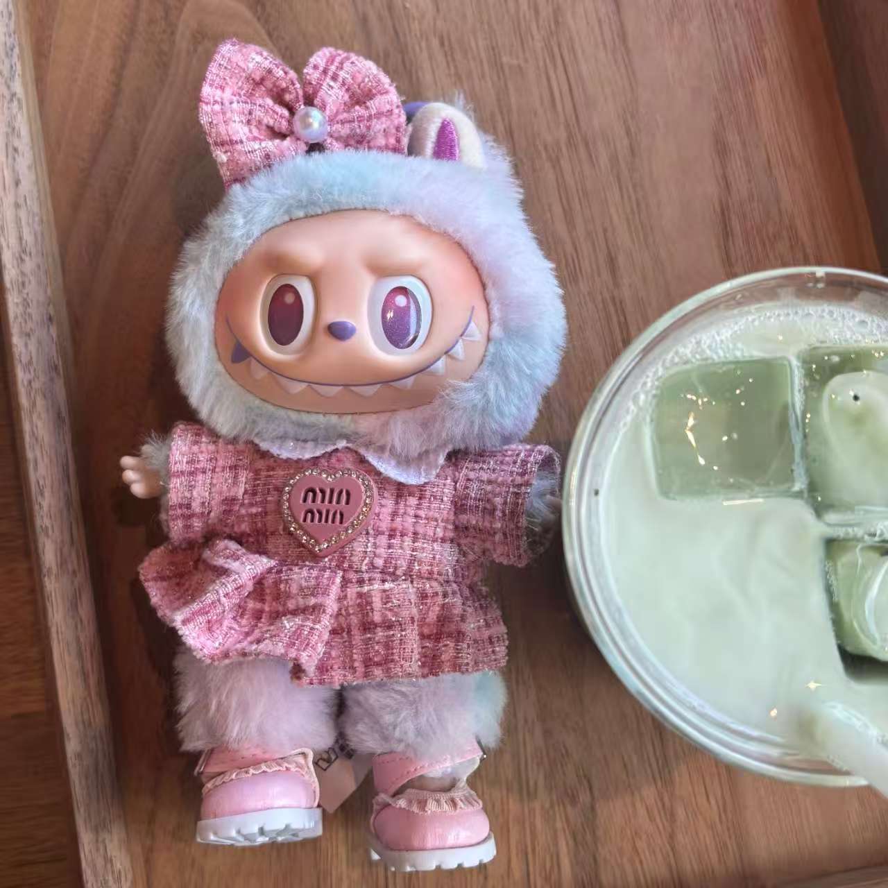 [WY-18]Mimi's Tweed Delight set-for 17cm Dolls (Labubu-Optimized Fit)