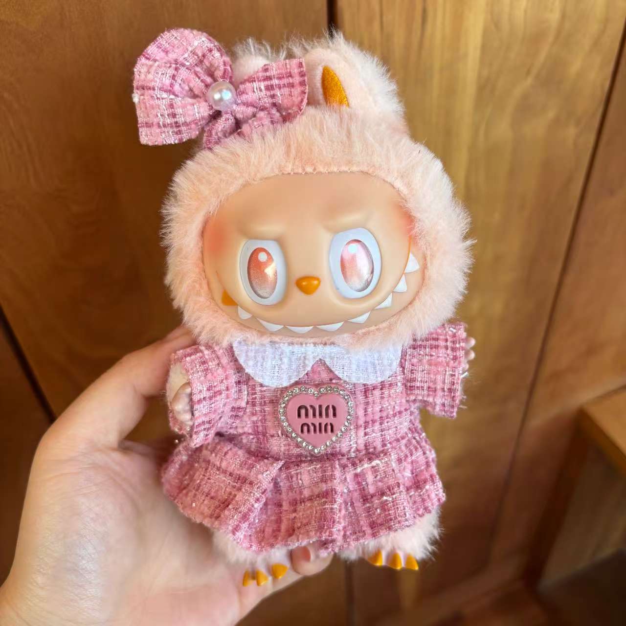[WY-18]Mimi's Tweed Delight set-for 17cm Dolls (Labubu-Optimized Fit)