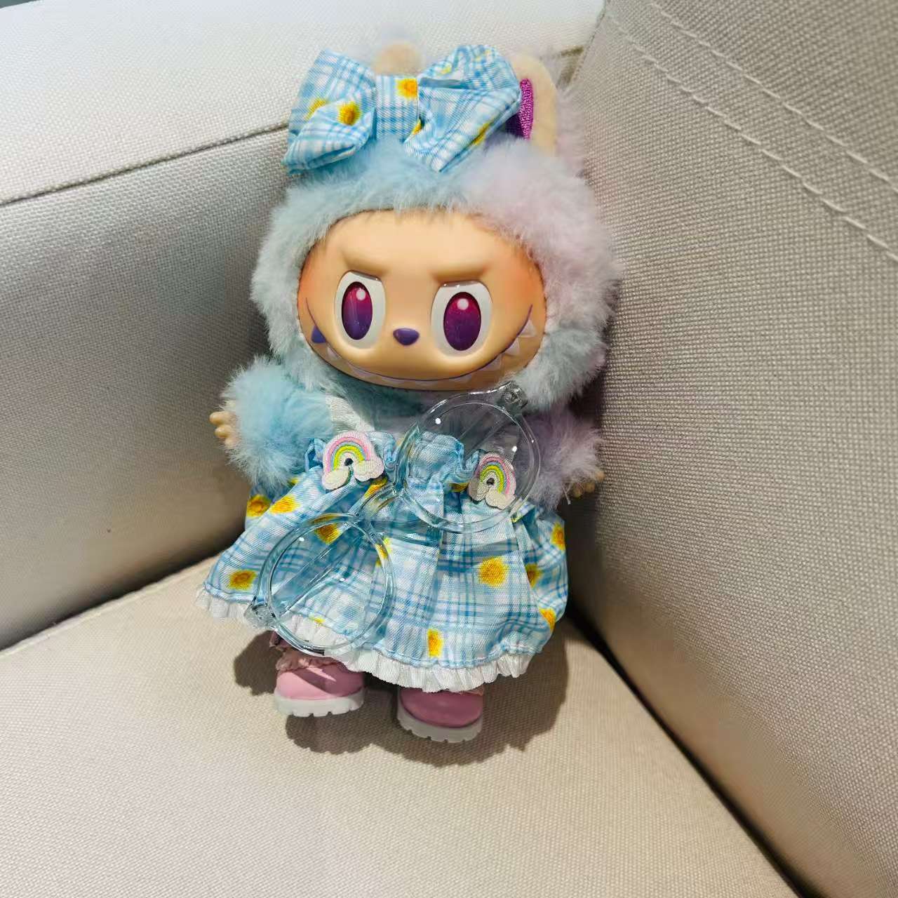 Glasses for 17cm Dolls (Labubu-Optimized Fit）
