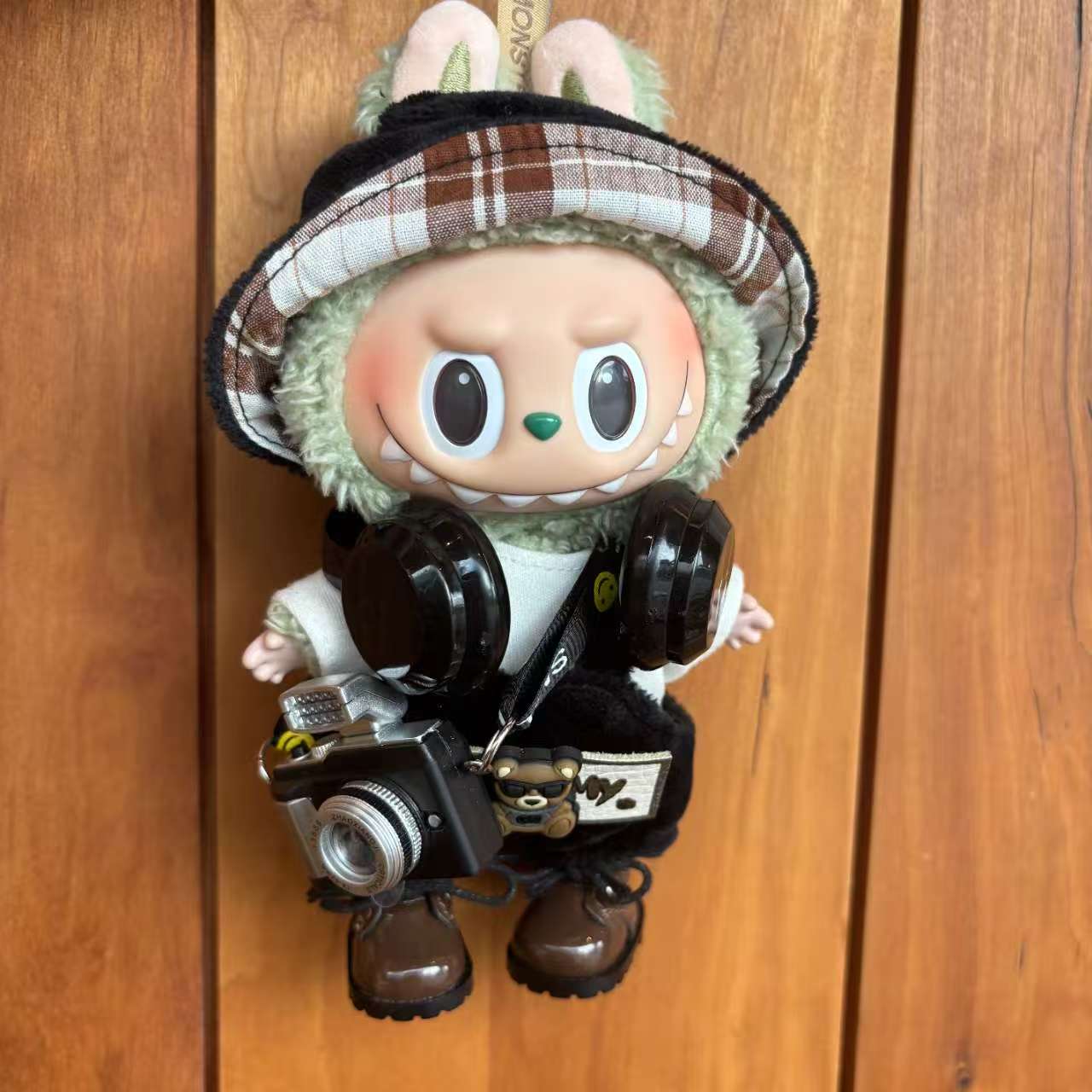 [WY-01]Bourbon Bear set-for 17cm Dolls (Labubu-Optimized Fit）