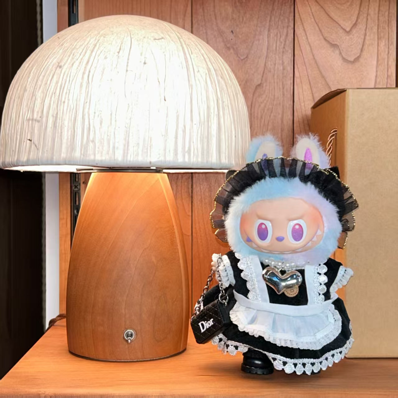 [WY-20]Belle's Noir Tea Party set-for 17cm Dolls (Labubu-Optimized Fit)